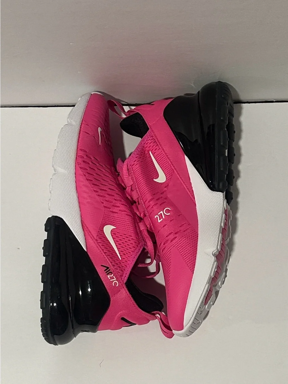 Nike Air Max 270 ‘Laser Fuchsia’ (943345-602) (GS) Sz 6.5